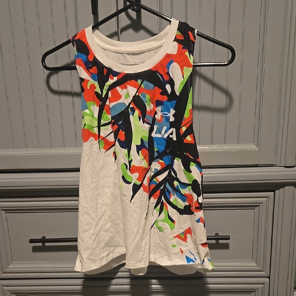 Under Armour Women's Colorful Loose Tank Top, Size XL